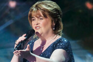 Susan Boyle performing.