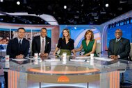 Carson Daly, Craig Melvin, Savannah Guthrie, Hoda Kotb and Al Roker on TODAY