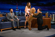 Chrissy Teigen and John Legend on The Tonight Show Starring Jimmy Fallon Episode 1965