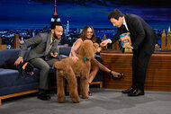 Chrissy Teigen and John Legend on The Tonight Show Starring Jimmy Fallon Episode 1965