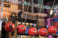 Najee Richardson during his run on American Ninja Warrior Episode 1603/04