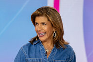 Hoda Kotb smiling on the Today Show set.