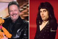 Split of Terry Fator and Freddie Mercury