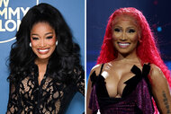 Split of Keke Palmer and Nicki Minaj