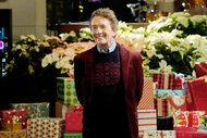 Martin Short stands on stage during promos for Saturday Night Live Season 50 Episode 10