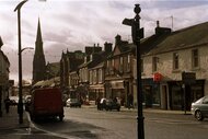 The town of Lockerbie, Scotland