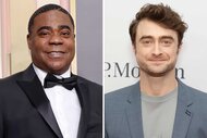 A split of Tracy Morgan and Daniel Radcliffe.