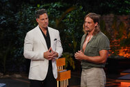 Joe Manganiello and David Genat in Deal or No Deal Island Season 2, Episode 9.