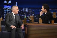 Anthony Michael Hall speaks with Jimmy Fallon on The Tonight Show Starring Jimmy Fallon Episode 2108.