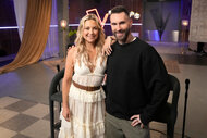 Kate Hudson and Adam Levine smile together on The Voice Season 27 Episode 6