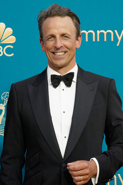 Emmys Red Carpet Seth Meyers