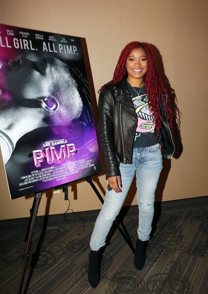 Keke Palmer attends the Pimp Private Screening in 2018.