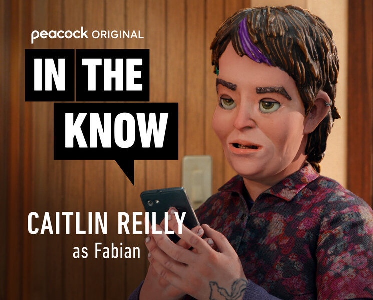 Caitlin Reilly appears as Fabian in In The Know