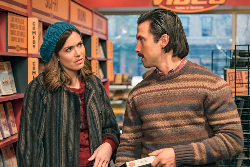 Jack And Rebecca In A Video Store