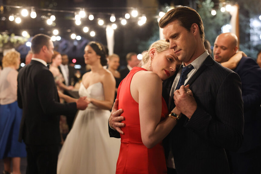 Kara Killmer As Sylvie Brett and Jesse Spencer As Casey dancing together