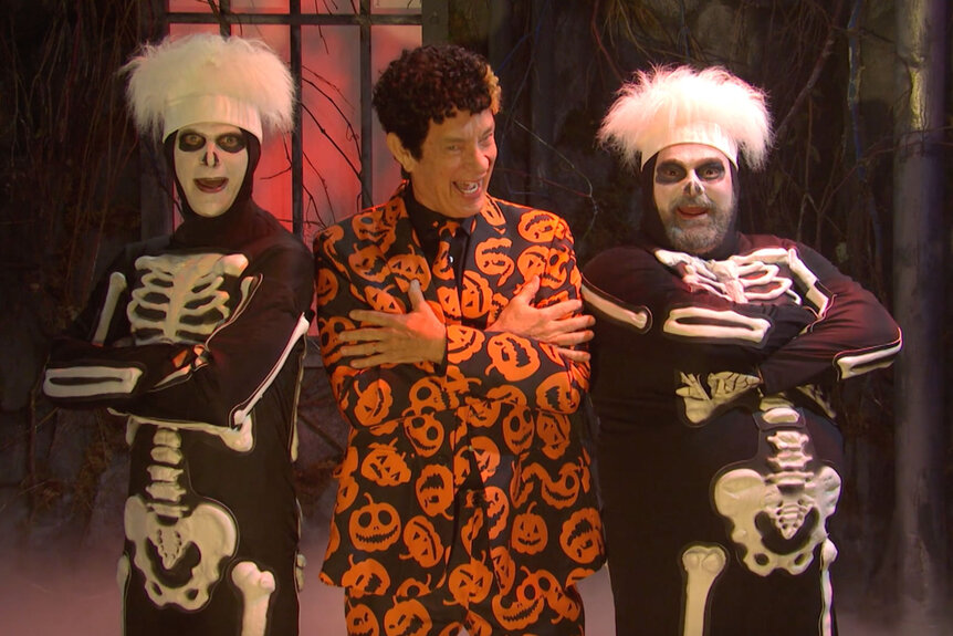 Tom Hanks as David Pumpkins in and SNL sketch