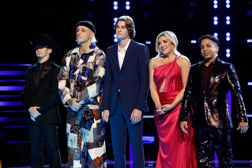 Bryce Leatherwood Bodie Brayden Lape Morgan Myles Omar Jose Cardona on The Voice finale