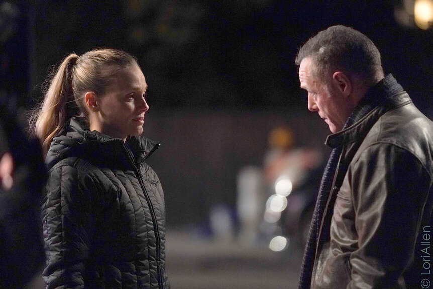 Upton and Voight on Chicago PD