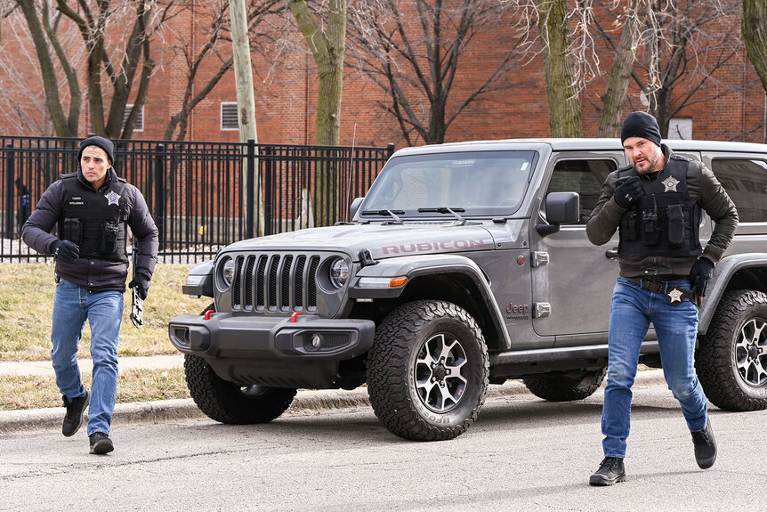 Dante Torres and Ruzek on Chicago PD