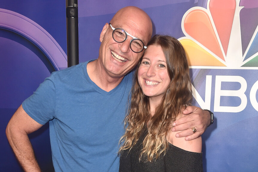 Howie Mandel and his Daughter Jackie Shultz