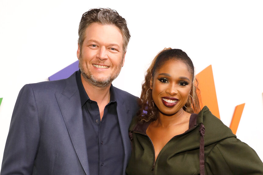 Blake Shelton and Jennifer Hudson