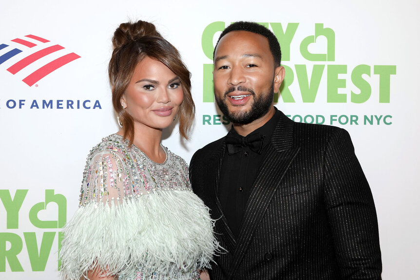 Chrissy Teigen and John Legend