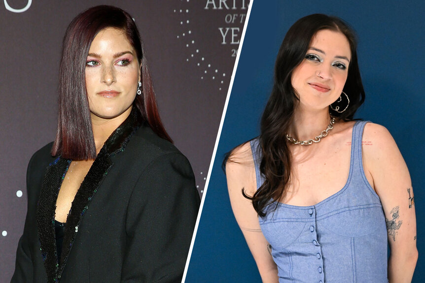 Split image of Cassadee Pope and Lizzy Mcalpine