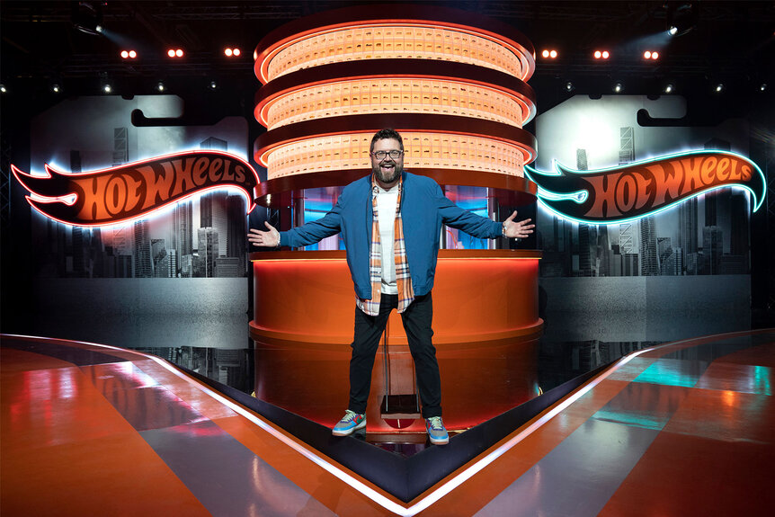 HOT WHEELS: ULTIMATE CHALLENGE -- Episode 101 -- Pictured: Rutledge Wood