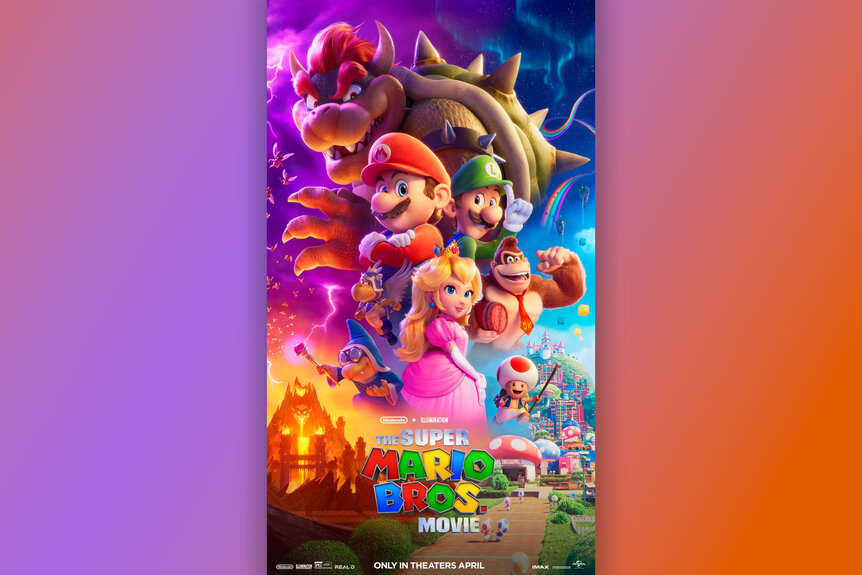 The Super Mario Bros Movie Poster