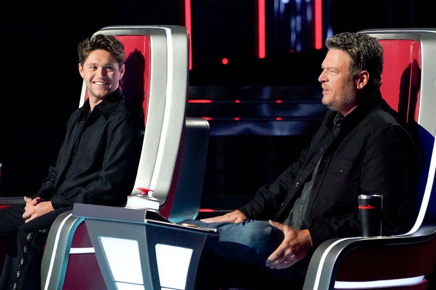 The Voice's Blake Shelton and Niall Horan