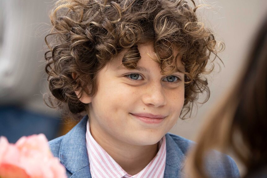 Noah Benson from a scene in Law & Order: SVU.