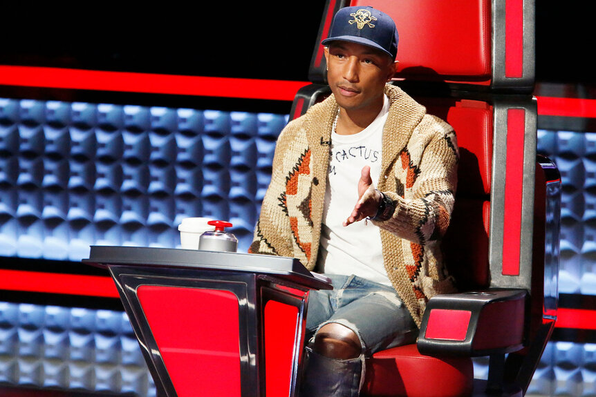 The Voice Coaches Pharrell Williams