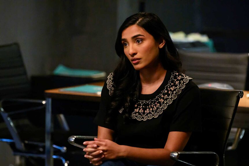 Siya Malik (Anya Banerjee) appears in a scene from The Blacklist.