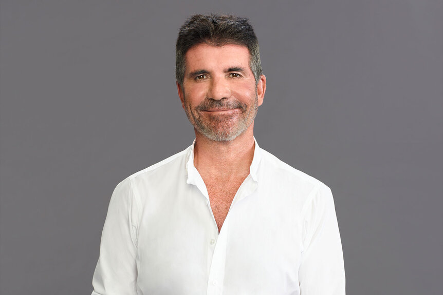 Simon Cowell poses for an America's Got Talent portrait.