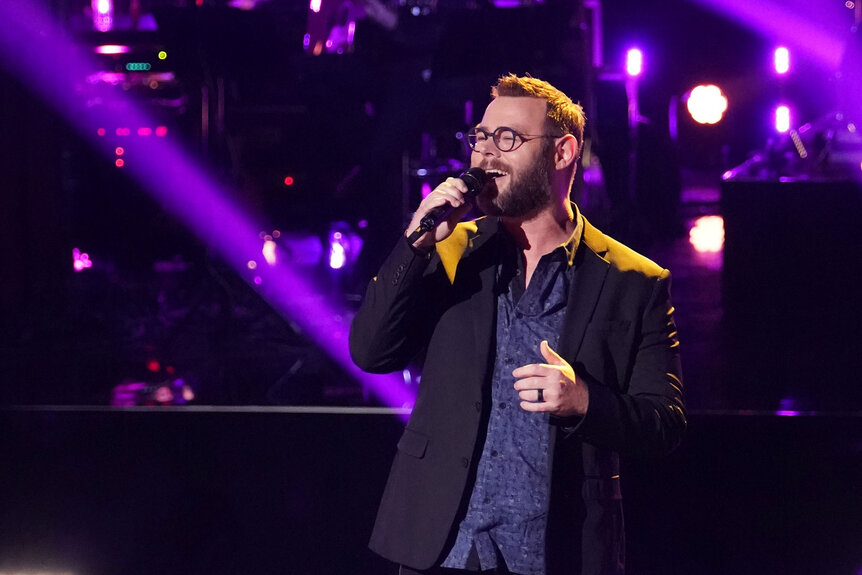 Todd Tilghman performs on Season 18 of The Voice