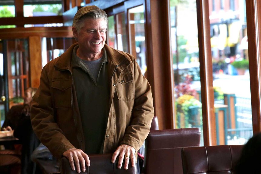 Bennie Severide (Treat Williams) appears in a scene from Chicago Fire.