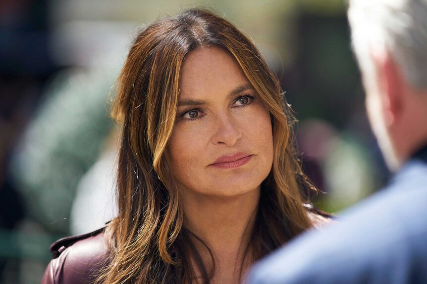 Captain Olivia Benson (Mariska Hargitay) appears in Law & Order: SVU.