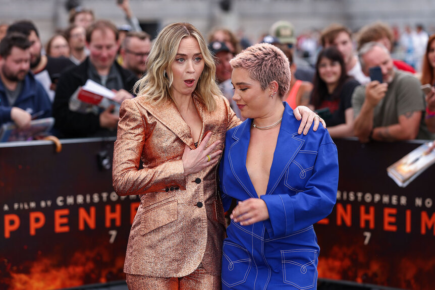 Oppenheimer Emily Blunt Florence Pugh2