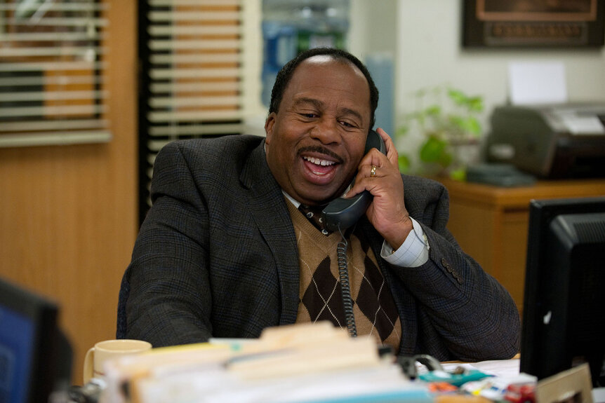 Leslie David Baker as Stanley in "The Office"