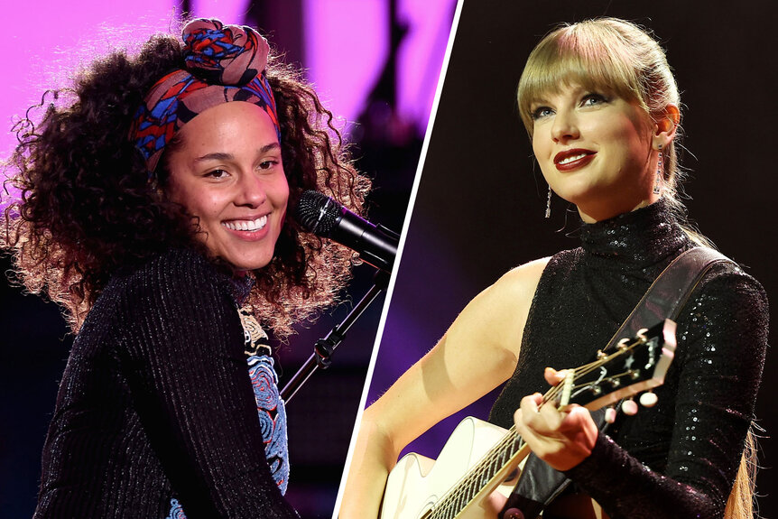 Split of Alicia Keys and Taylor Swift