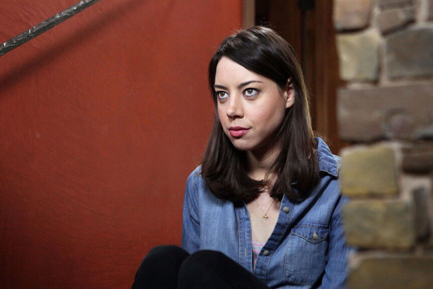 Aubrey Plaza as April