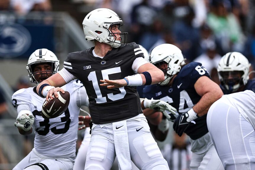 Penn State Nittany Lions football team during a game.