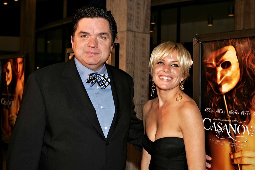 Oliver Platt and Sienna Miller pictured together at an event for Casanova.