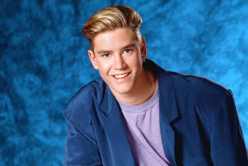 Mark Paul Gosselaar as Zack Morris on saved by the bell