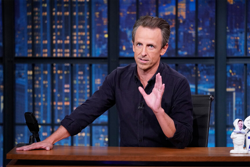 Seth Meyers on Late Night With Seth Meyers