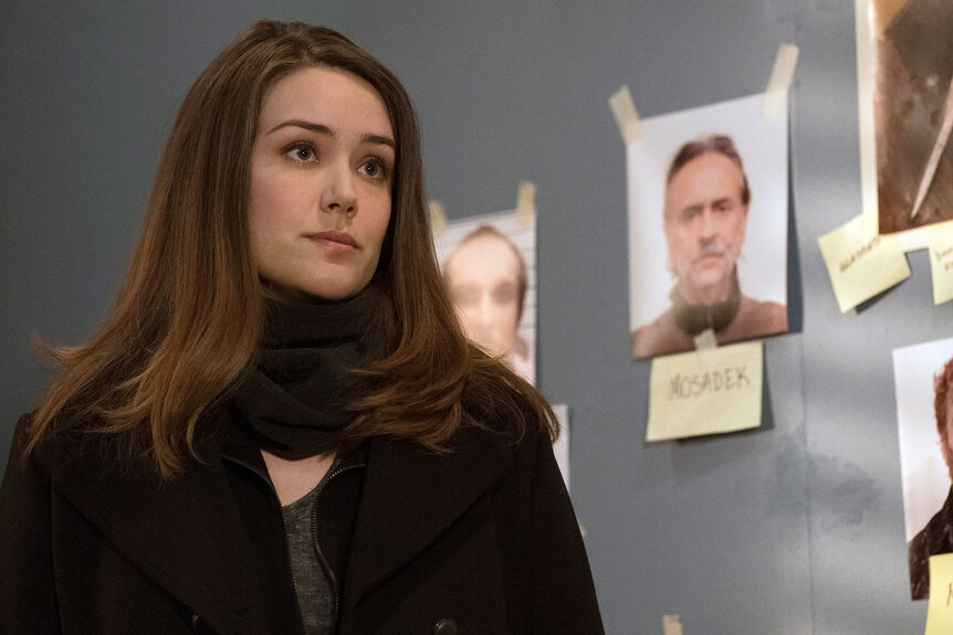 Megan Boone as Elizabeth Keen in The Blacklist