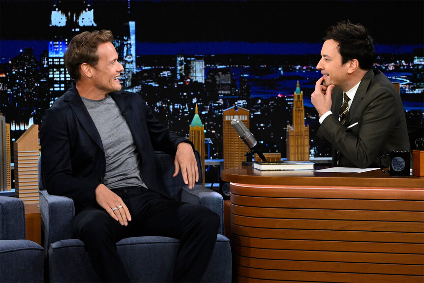 Sam Heughan on The Tonight Show Starring Jimmy Fallon episode 1856