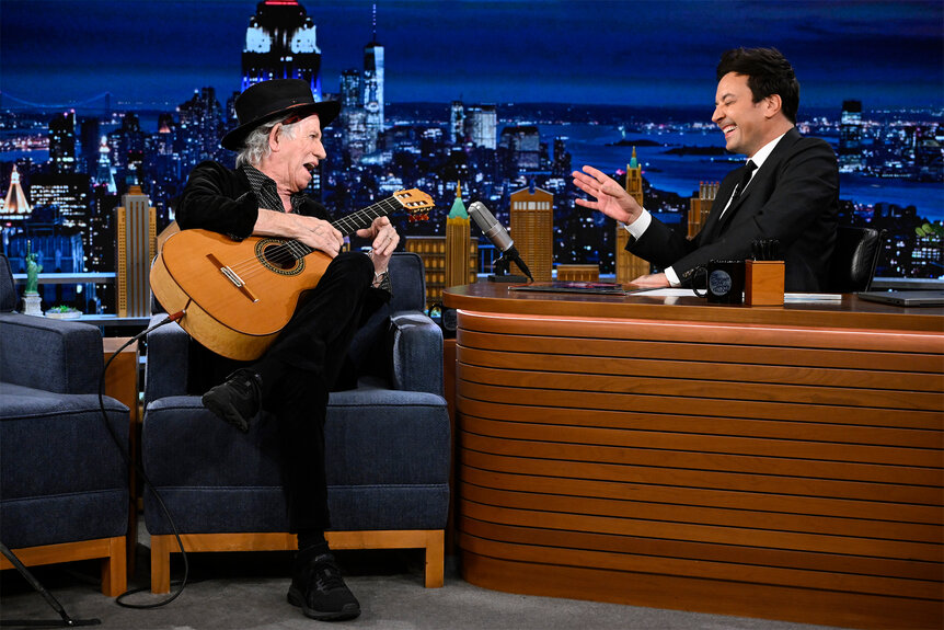 Keith Richards on The Tonight Show Starring Jimmy Fallon episode 1858