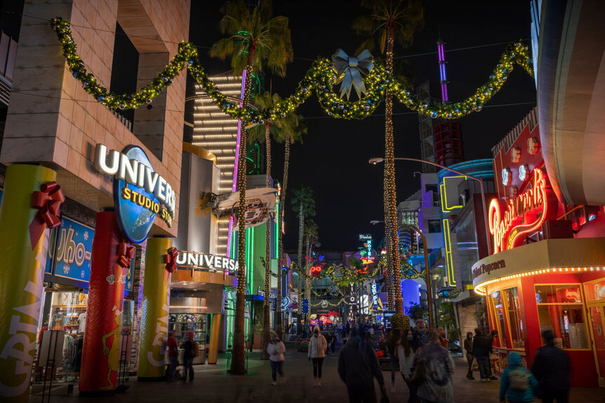 Holidays at Universal CityWalk