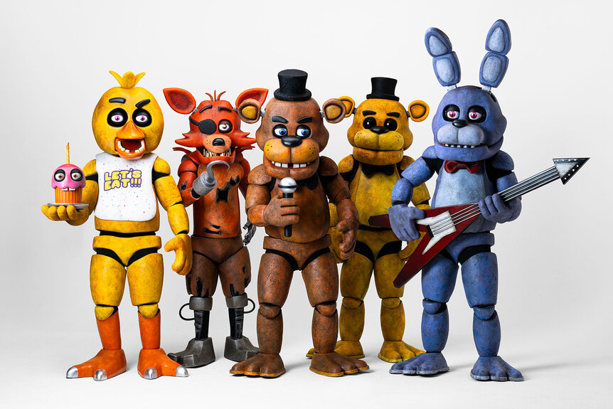 Five Nights At Freddy's Animatronics